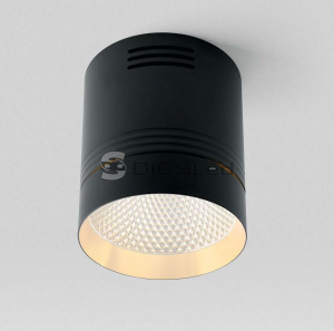 Светильник DL-AL521-R80-10W Day4000 (BK, 35 deg)