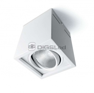 Светильник DL-AL522-S115x115WH-15W Day4000 35 deg
